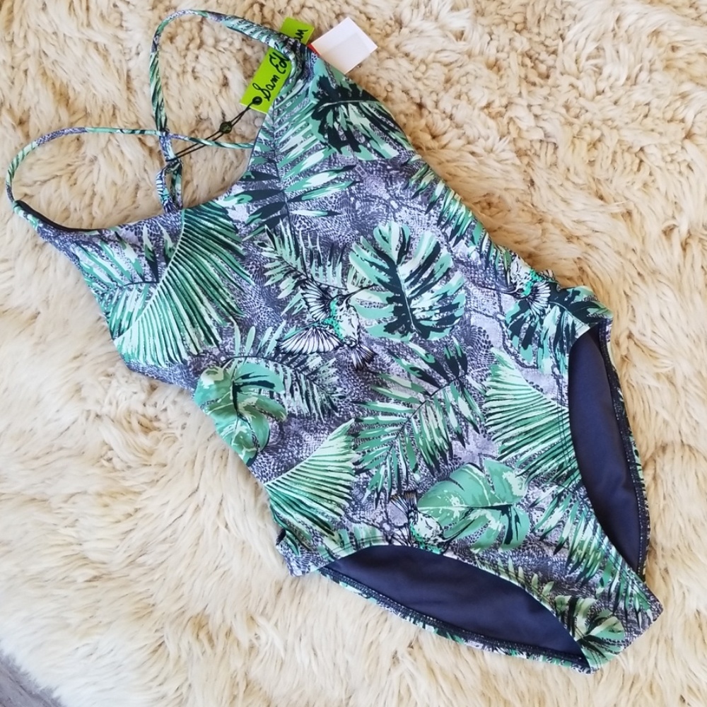 NWT Sam Edelman Hummingbird Island Swimsuit